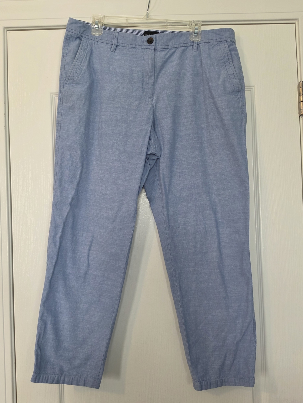 Talbots Light Blue Wide-Leg Women's Pants